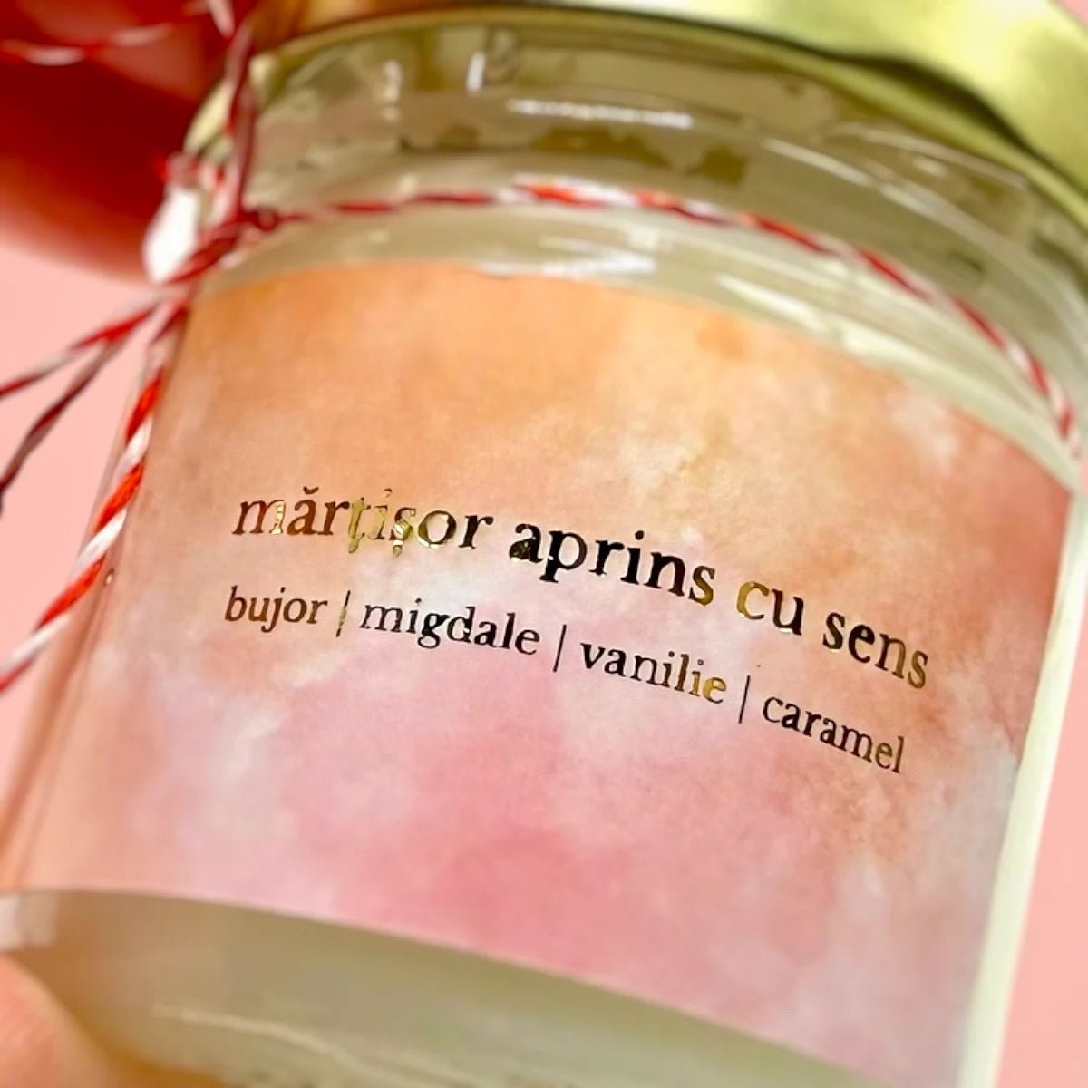 Lumanare Parfumata de Martisor - Primavara Iti Apartine - 40g - Lumos Candles