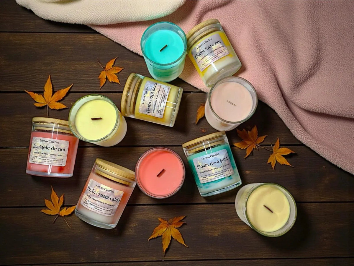 Colectia Rodul Clipelor - Lumanari Parfumate de Toamna Handmade - Lumos Candles