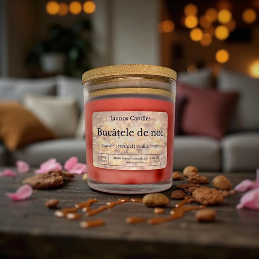 Lumanare Parfumata de Toamna - Bucatele De Noi - 200g - Lumos Candles